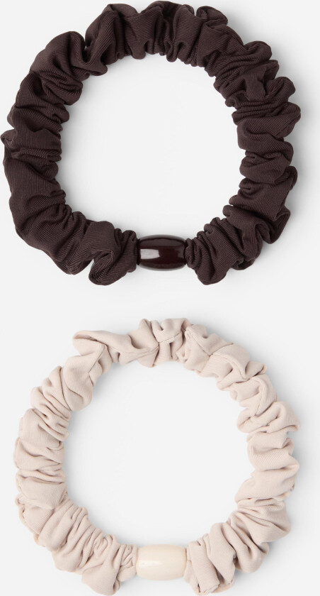 2-pakning scrunchie