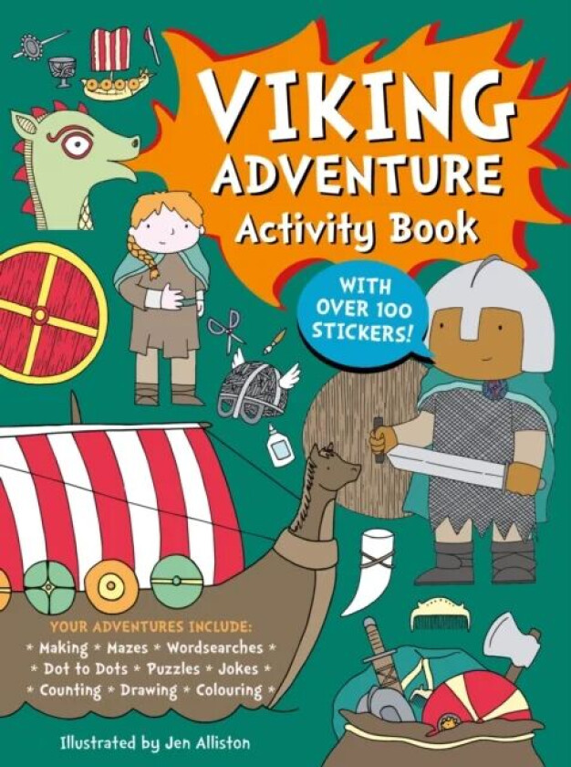 Viking Adventure Activity Book av Jen Alliston