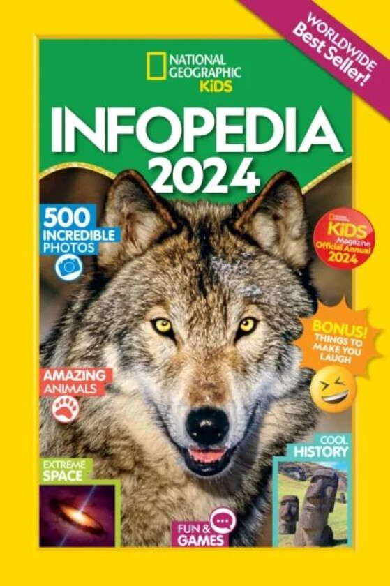 Infopedia 2024 av National Geographic Kids
