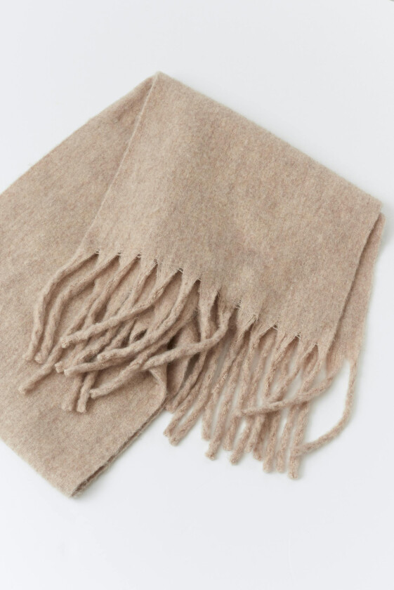 - Soft chunky scarf - Skjerf og tørklær - Beige - ONESIZE - Dame