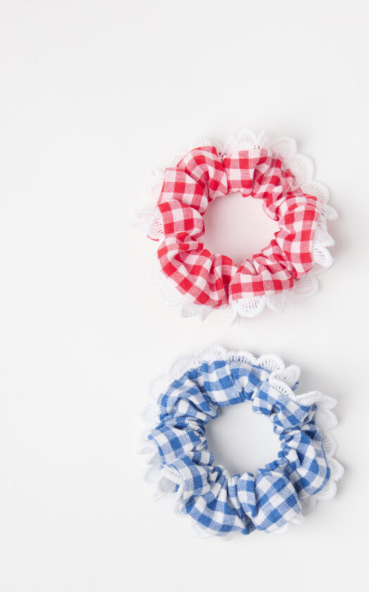 2-pakning scrunchie