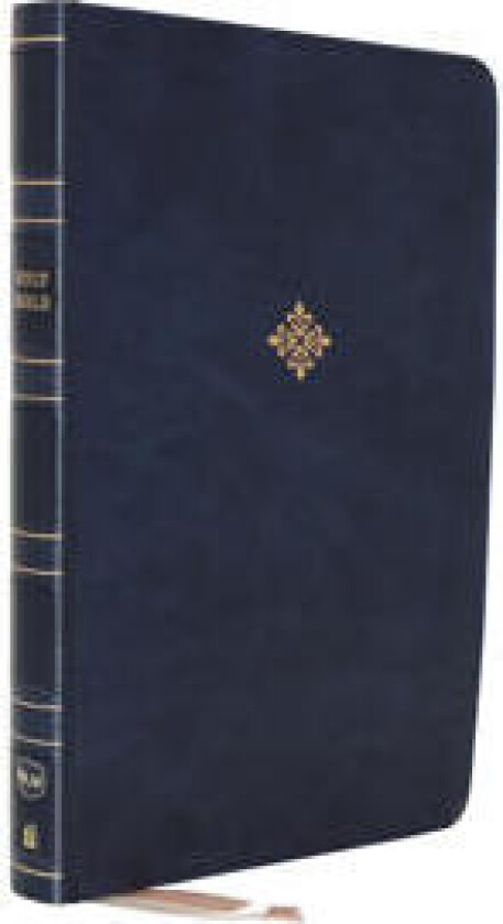 NKJV, Thinline Bible, Large Print, Leathersoft, Blue, Red Letter, Comfort Print