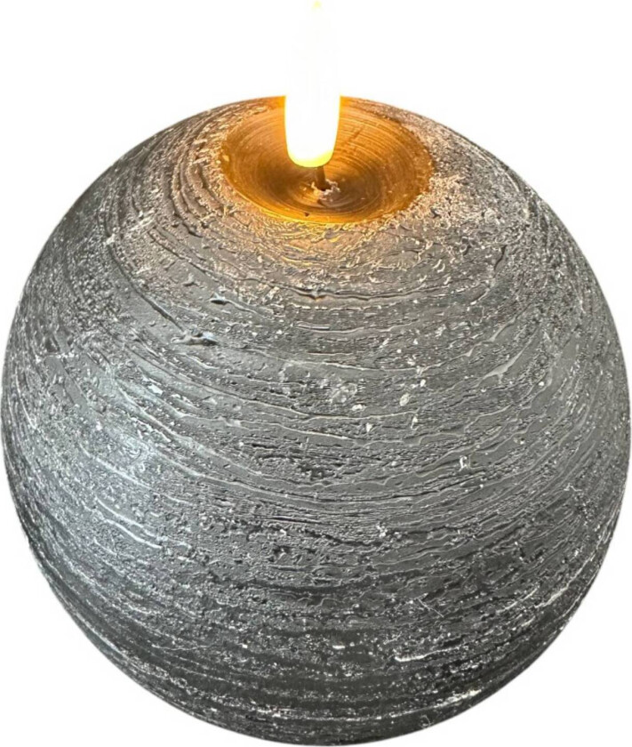 STERNTALER LED-vokslys, svart Høyde 13 cm Kule Batteri