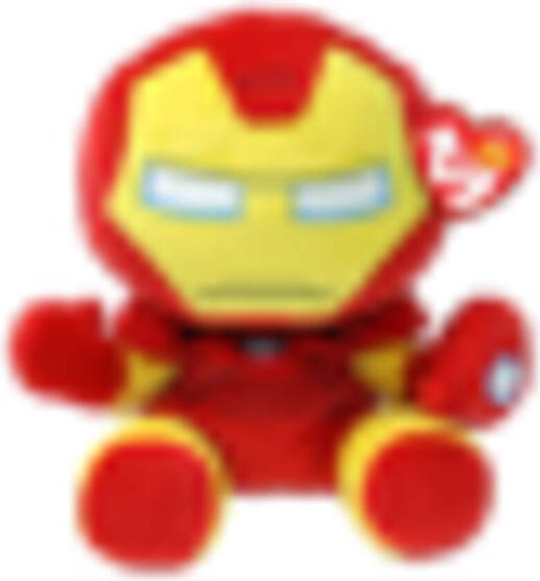 Ty Bamse Iron Man 15,5cm Marvel