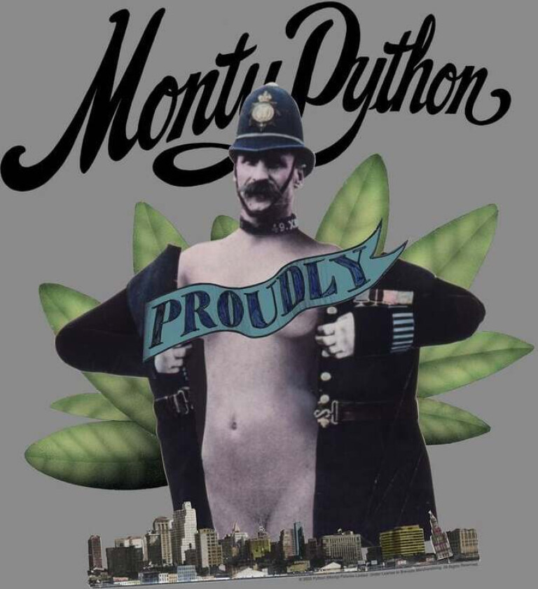 T-skjorte - Proudly Collage - M til L - Herrer - grå