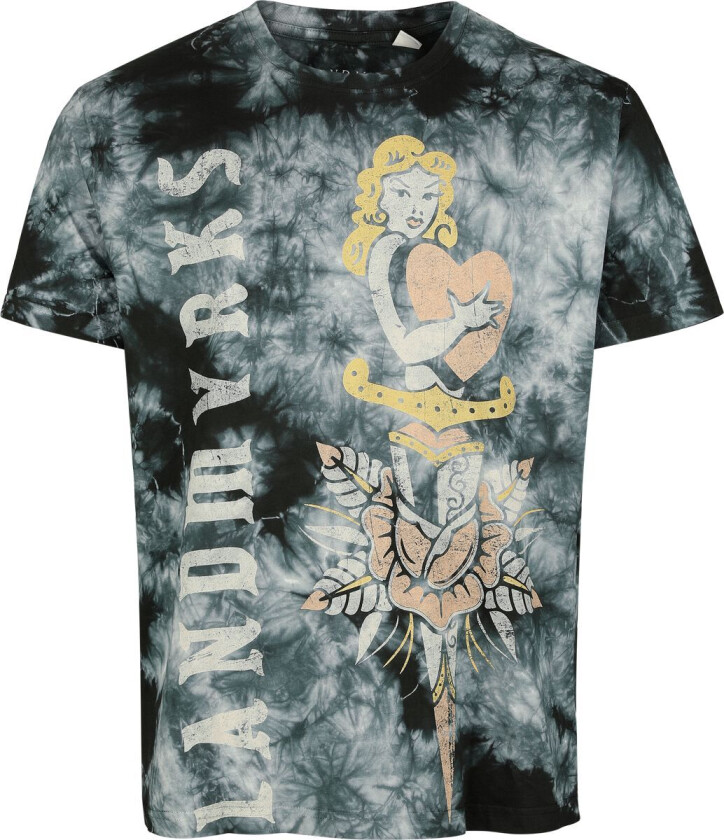 T-skjorte - Vintage Dagger - S til XXL - Herrer - svart