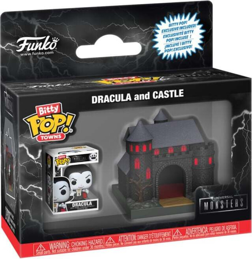 's Castle Universal Monsters (Bitty Pop! Town) Vinyl Figur - Funko Pop! - Funko Shop Europe
