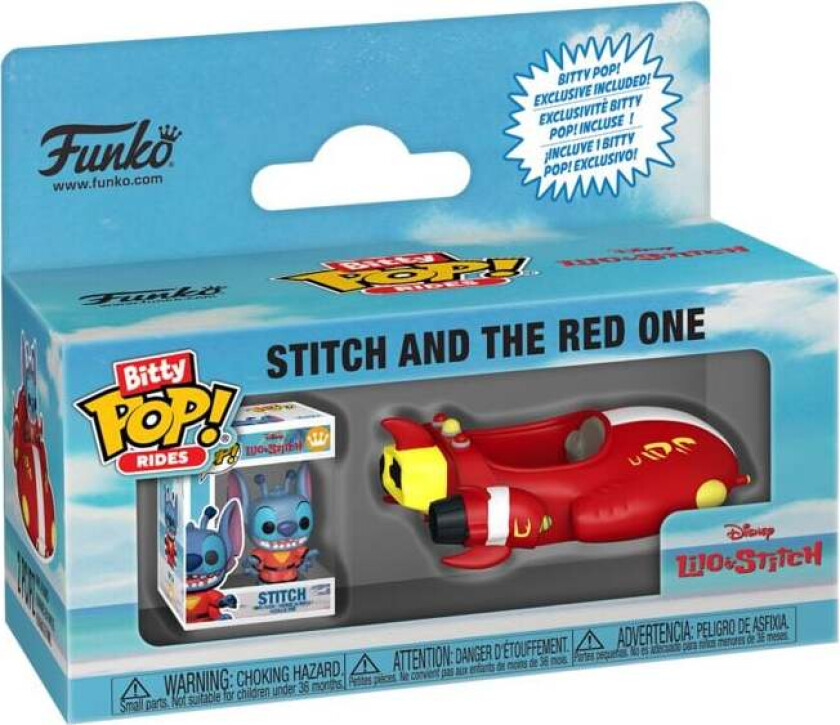 The Red One (Bitty Pop! Ride) Vinyl Figur - Funko Pop! - Funko Shop Europe