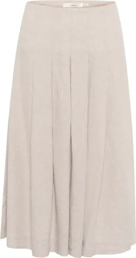 Dame, Skjørt, Beige, XS