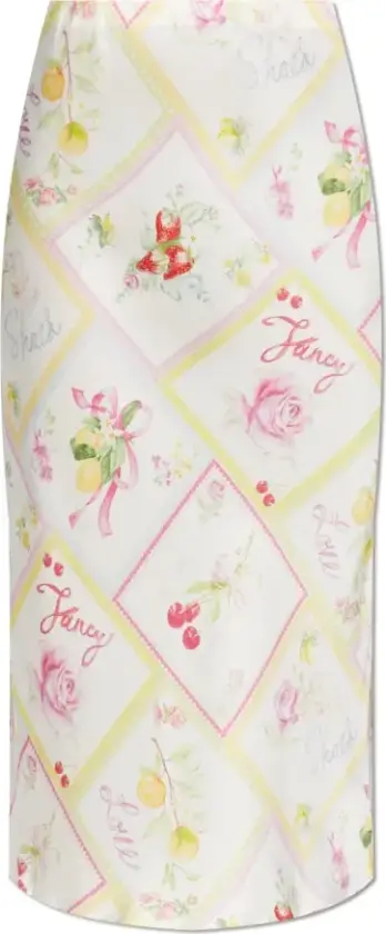 Loveshackfancy, Dame, Skjørt, Flerfarget, M
