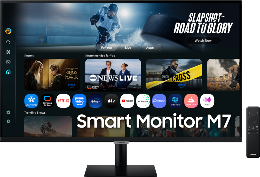 Smart M7 M70F UHD Skjerm 32" Svart