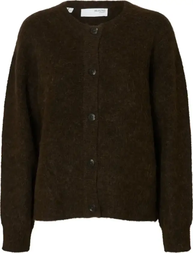 Dame, Strikkevarer, Brun, M