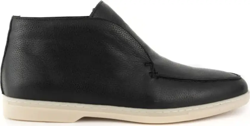 Herre, Sko, Svart, 43 EU