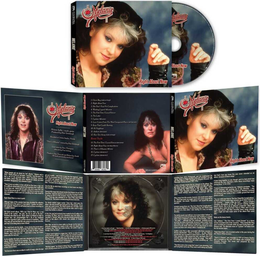 Melanie Right About Now CD