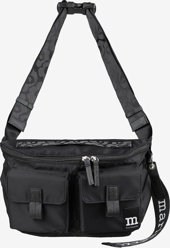Sling Bag M Solid - Svart