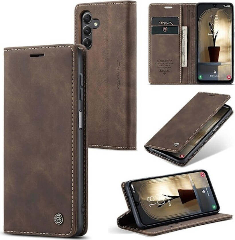 CASEME 013-serien for Samsung Galaxy A25 5G Lommebok Folio Telefondeksel