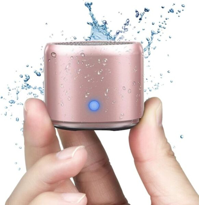 Trådløs Mini Bluetooth Høyttaler. IP67 Vanntett, Liten Men Høy, Bærbare Høyttalere for Bil, Sykkel, Utendørs, Dusj