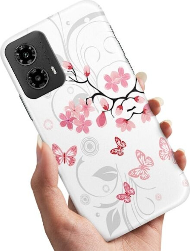 Motorola Moto G34 5G - Deksel/Mobildeksel Naturlig Mønster