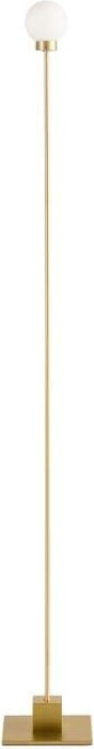 Snowball gulvlampe 117 cm Brass