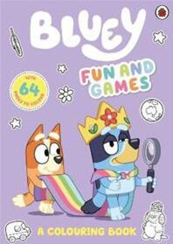 Bluey: Fun and Games: A Colouring Book av Bluey