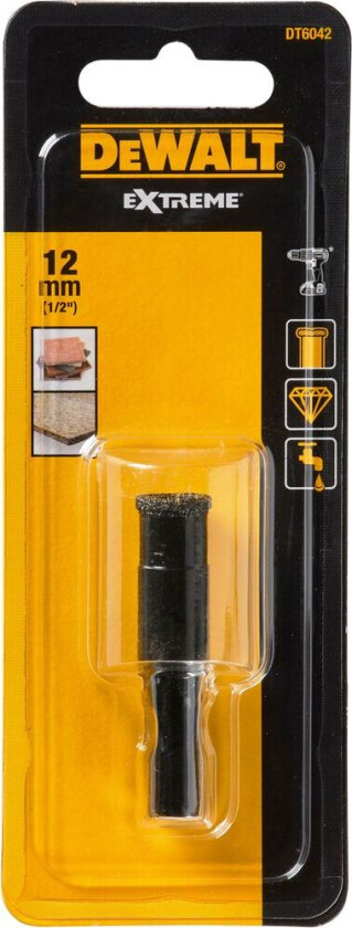 DT6042 Diamantbor Diamantbor for fliser DT6042 5mm med vannkjølingssystem DT6042