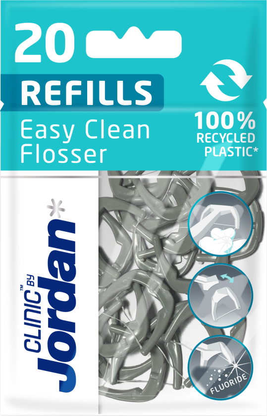 Clinic Easy Clean Floss Refill, 20 stk