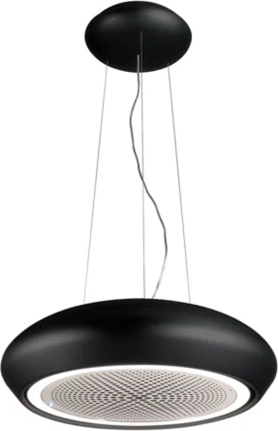 PRECIOUS-BLACK Fritthengende Ventilator