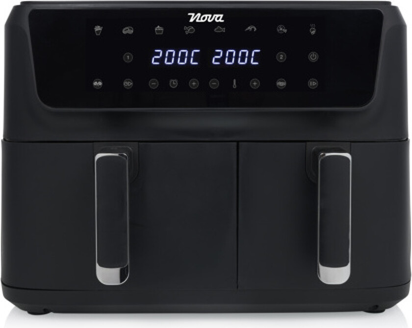 182470 Airfryer M. Dobbeltt Skuffe 6.5l +4.5l