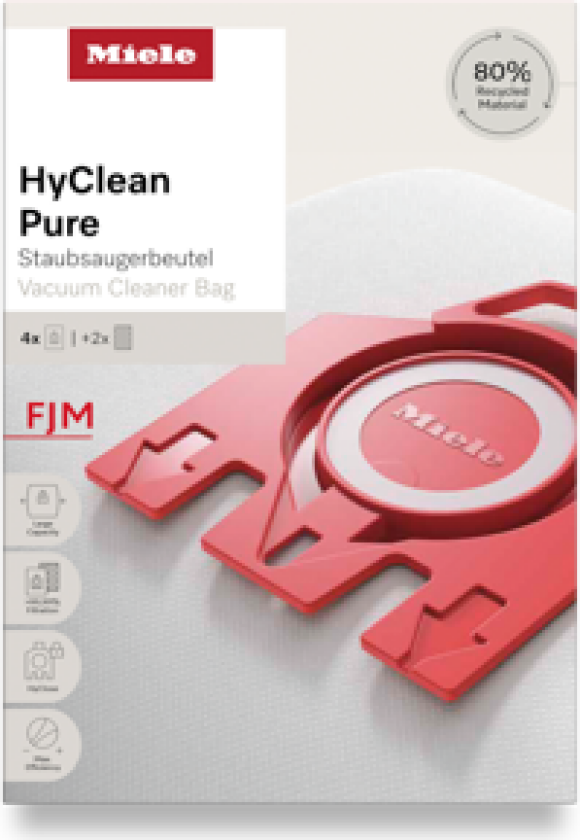 Fjm Hyclean Pure Støvsugerposer