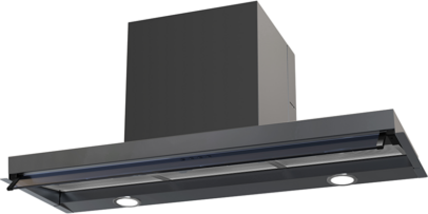 Integro 51 Ii Basic 90 Cm Antracit Innebygd Ventilator