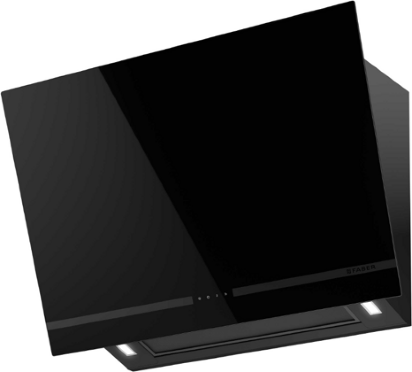 True Black F80 Vegghengt Ventilator