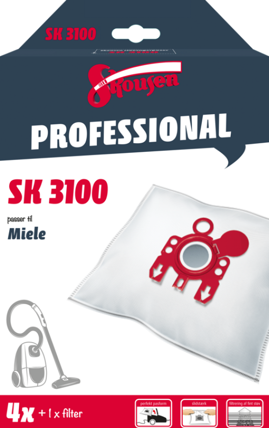 Støvsugerposer Sk3100