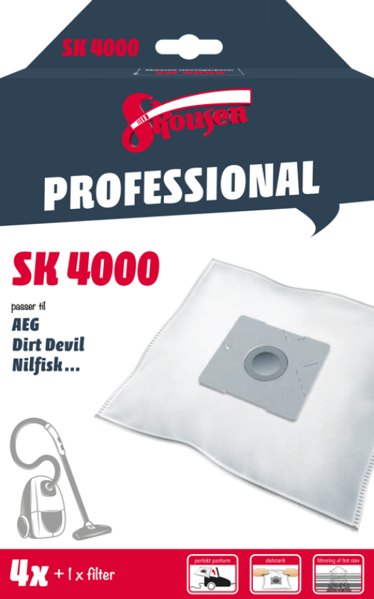 Støvsugerposer Sk4000