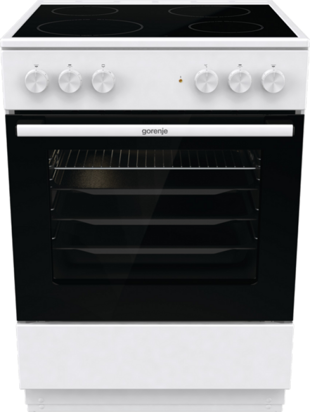 GEC6A43WD Keramisk Komfyr