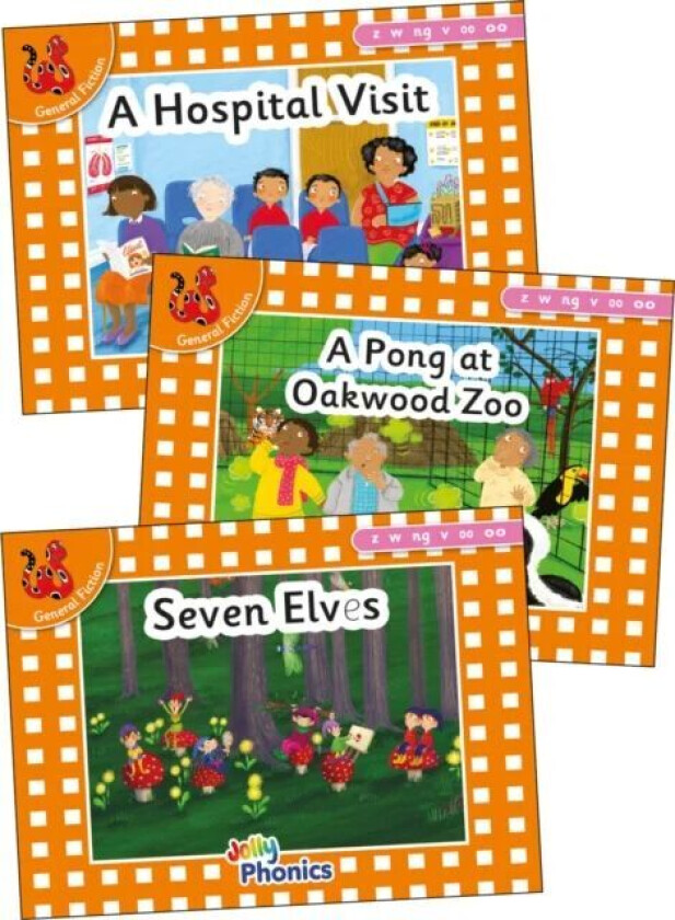 Jolly Phonics Orange Level Readers Set 5 av Louise Van-Pottelsberghe