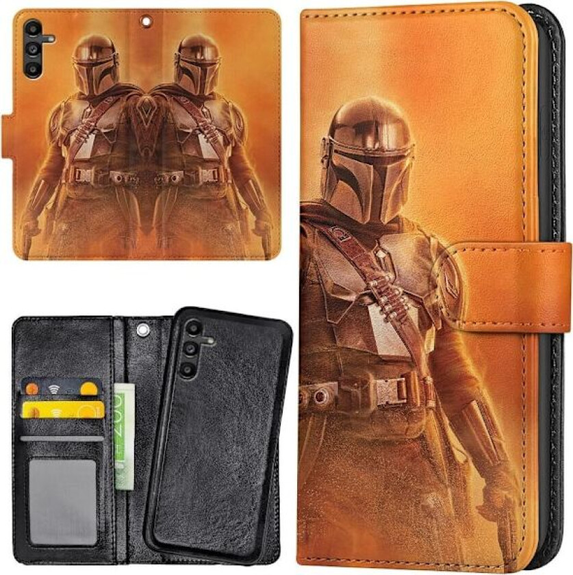 Samsung Galaxy S24 FE - Lommebok Deksel Mandalorian Star Wars