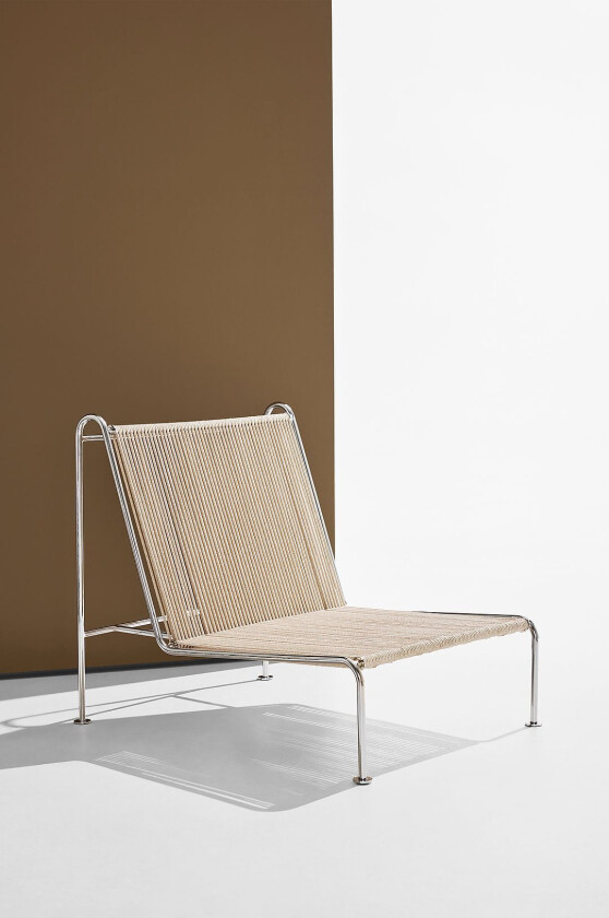 Alfie lounge fåtölj, Krom