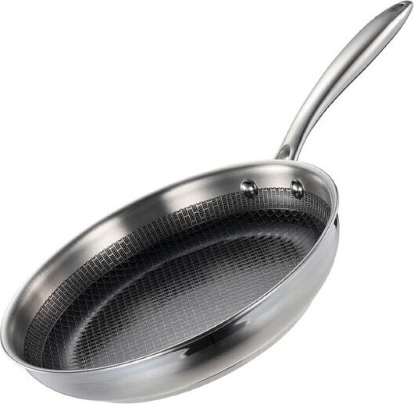 Optimal stekepanne 24 cm med belegg blank