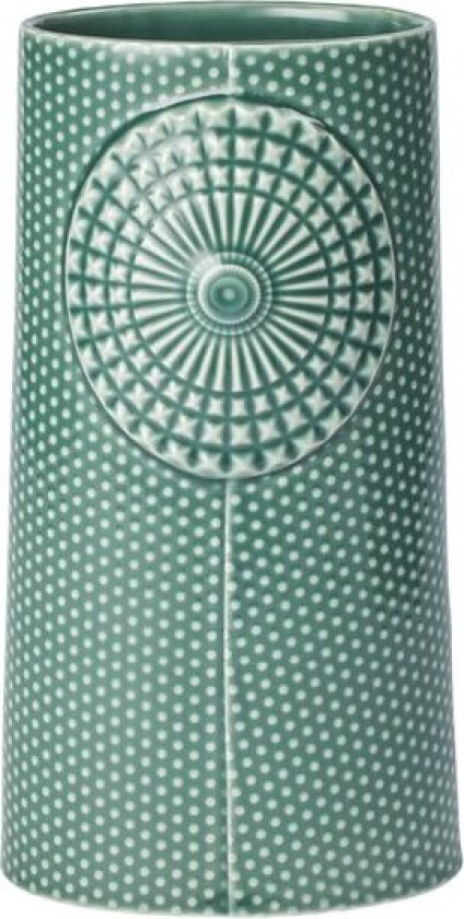 Pipanella dot vase oval 22,5 cm spruce