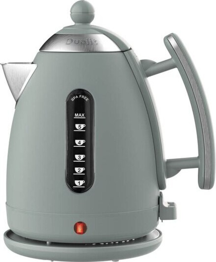 Vannkoker D72009 1,5L sage/rustfri