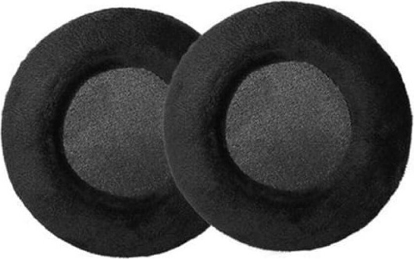 INF Utskiftbare øreputer for AKG K550, K551, K552, K553 hodetelefoner - Sort velour