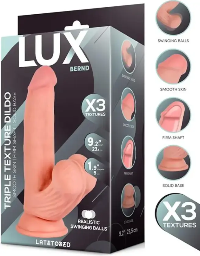 Bernd Triple Density Swinging Balls Dildo 23,5 cm