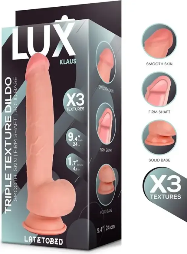 Klaus Triple Density Dildo 24 cm