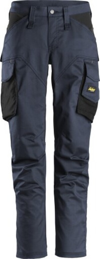 Snickers AW servicebukse for dame 6703, stretch, marine, størrelse 44