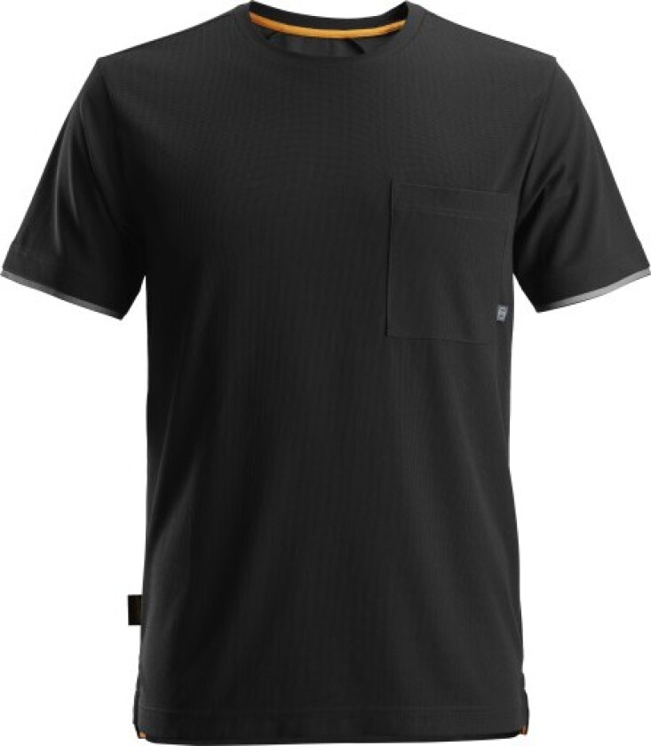 Snickers T-skjorte 2598, 37,5® polyester, svart, størrelse 2XL