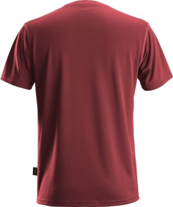 Snickers T-skjorte 2558, 100 % resirkulert polyester, rød, størrelse 2XL