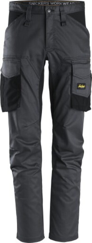 Snickers servicebukse 6803, stretch, koksgrå/sort, størrelse 64