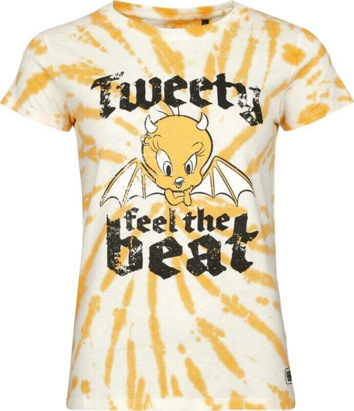 T-skjorte - Tweety - feel the beat - S til XXL - Damer - flerfarget