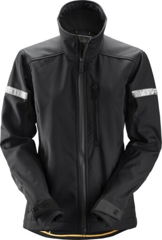 Snickers softshell-jakke for kvinner, AllroundWork 1207, svart, størrelse M