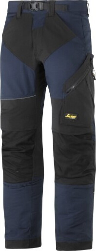 Snickers FlexiWork-bukse uten hylsterlommer, 6903, marine, Str. 56